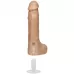 Телесный фаллоимитатор с имитацией семяизвержения Bust It Squirting Realistic Cock - 23,36 см телесный 