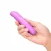 Фиолетовый вибромассажер Pink Vibe для стимуляции точки G и клитора - 12,2 см фиолетовый 