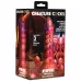 Фантазийный фаллоимитатор Nymphoid Ovipositor Silicone Dildo - 16,5 см разноцветный 