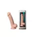 Телесный фаллоимитатор на присоске Real Skin Model 1 - 17,8 см телесный 