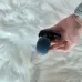 Интерактивная анальная вибропробка A1 серый с чёрным 