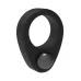 Черное эрекционное кольцо Cockring Single Weight черный 