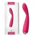 Ярко-розовый G-стимулятор IRIS Clitoral   G-spot Vibrator - 18 см ярко-розовый 