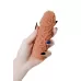 Насадка на фаллос с рельефными складочками Extreme Sleeve 012 S-size - 12,7 см телесный 