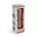 Кофейный вибратор-реалистик 8  Girthy Realistic Vibrator - 24,5 см кофейный 