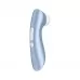 Голубой вакуум-волновой стимулятор клитора Satisfyer Pro 2 голубой 
