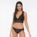 Кружевное бюстье Black Diamonds черный L