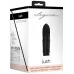 Черная вибропуля Turbo Rechargeable Bullet Lush - 9,8 см черный 