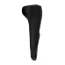 Чёрный нереалистичный мастурбатор с вибрацией Satisfyer Men Wand черный 