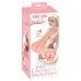 Телесная насадка-мастурбатор 2-in-1 Extension Masturbator - 21 см телесный 