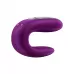 Фиолетовый вибромассажёр для пар Satisfyer Double Fun фиолетовый 