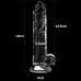 Прозрачный фаллоимитатор Flawless Clear Dildo 7.5 - 19 см прозрачный 