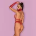 Костюм вампирши Vampines из 4 предметов красный L-XL