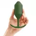 Пробка цвета хаки для ношения B-vibe Snug Plug 4 - 14 см хаки 