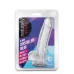 Прозрачный фаллоимитатор 6 Inch Crystalline Dildo - 15,2 см прозрачный 