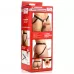 Телесный полый страпон на черных регулируемых ремешках 2’’ Erection Smooth Silicone Penis Sheath телесный с черным 