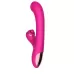 Розовый вибратор-кролик с усиленной стимуляцией точки G розовый 
