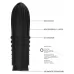 Черная вибропуля Turbo Rechargeable Bullet Lush - 9,8 см черный 