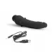 Черный анальный вибратор 7  Slim Anal Realistic Vibrator - 20 см черный 