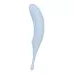 Голубой вакуум-волновой стимулятор клитора Satisfyer Twirling Pro голубой 