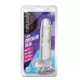 Прозрачный фаллоимитатор 7 Inch Crystalline Dildo - 17,7 см прозрачный 
