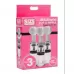 Набор из 3 помп для клитора и сосков Max Twist Clit and Nipple Triple Sucker Set прозрачный 