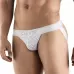 Белые перфорированные трусы-джоки Clever Ambar Jockstrap белый S