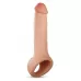 Телесная насадка-удлинитель Thrive 8.75 Inch Realistic Penis Extender Sleeve - 22,2 см телесный 