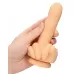 Телесный фаллоимитатор в форме пальца Up Yours - 15,5 см телесный 