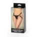 Изумрудные трусики с кольцом под насадки и замшевыми ремешками Emerald Panties With A Ring изумрудный S-M-L
