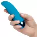 Голубой мини-вибратор Tremble Tickle - 12,75 см голубой 