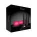 Подарочный вибронабор Bullet Vibrator Set розовый с черным 
