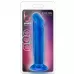 Синий анальный фаллоимитатор Sweet N Small 6 Inch Dildo With Suction Cup - 16,5 см синий 
