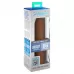 Кофейная насадка-удлинитель Uncut Silicone Penis Enhancer - 17,8 см кофейный 