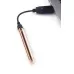 Золотистый вибростимулятор-кулон на цепочке Necklace Rechargeable Vibrator золотистый 
