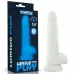 Светящийся в темноте фаллоимитатор 7 Inch Lumino Play Silicone Dildo - 18 см белый 