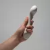 Серый вибростимулятор точки G Mirage - 17,8 см серый 