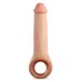 Телесная насадка-удлинитель Thrive 8.75 Inch Realistic Penis Extender Sleeve - 22,2 см телесный 