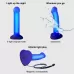 Светящийся фаллоимитатор Strap-on-me Glow-Led Dildo - size M фиолетовый 