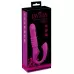 Лиловый вибратор 3 Function Vibrator с функцией фрикций и постукиванием лиловый 