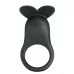 Черное перезаряжаемое виброкольцо Carlton черный 