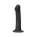Черный фаллос на присоске Silicone Bendable Dildo L - 19 см черный 