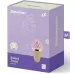 Вибратор-спиннер с розовыми лепестками Satisfyer Sweet Treat телесный с розовым 