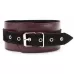 Бордовый ошейник Maroon Collar On The Strap бордовый 