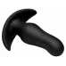 Черная анальная вибропробка Kinetic Thumping 7X Prostate Anal Plug - 13,3 см черный 