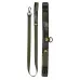 Ошейник с поводком Collar With Leash Army Theme зеленый камуфляж 
