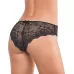 Ажурные трусики-бразилиана Microlace бежевый L