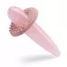 Массажер Le Wand Crystal Slim Wand из розового кварца розовый 