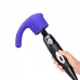 Фиолетовая насадка для wand-вибромассажера Deluxe Silicone G-Spot Wand Attachment фиолетовый 