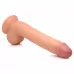 Телесный фаллоимитатор-гигант на присоске Long Logan 10’’ Dildo with Balls - 27,4 см телесный 